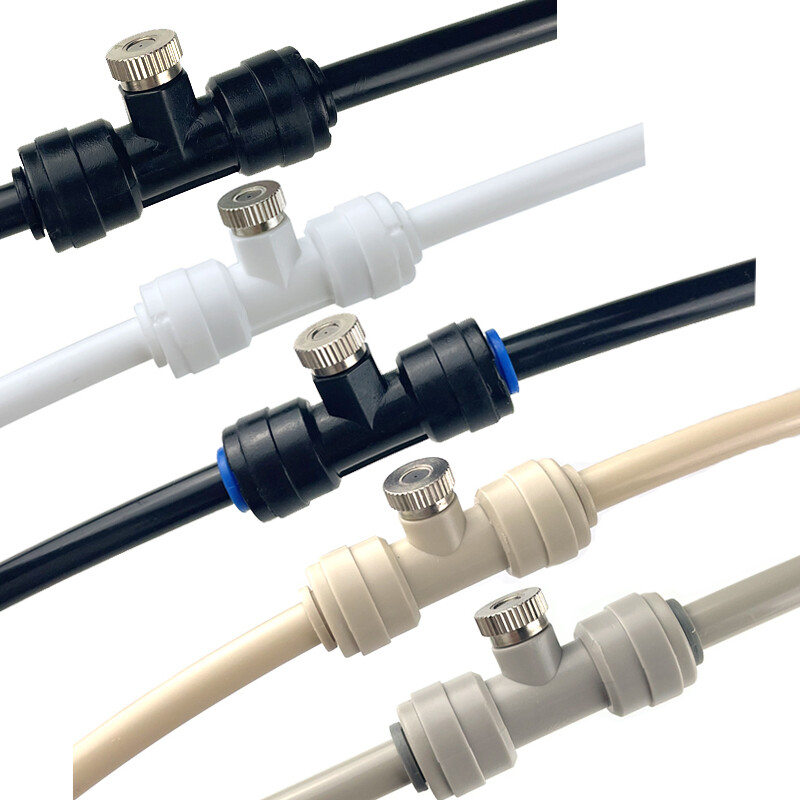 10 kom. Mlaznica za maglu od nehrđajućeg čelika, raspršivač za maglu, 0,1-0,8 mm otvor 10/24 UNC navoj za ovlaživanje vrta, hlađenje na otvorenom