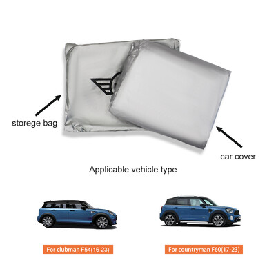 Autóhuzatok kültéri napfény UV hó vízálló porvédelem Mini Cooper R56 R55 R60 F54 F55 F56 F60 stílus kiegészítők Slive