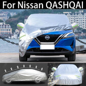 Nissan QASHQAI autóhuzathoz Porálló kültéri beltéri UV hóálló napsütés elleni védelem vízálló jégeső burkolat autóhoz