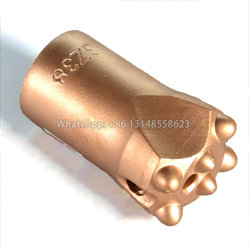 1P Sustiprintas šalto spaudimo kalnų rutulinis danties grąžtas kasybos karjero slyvų žiedų grąžtas kietos uolienos grąžtas atsparus dilimui