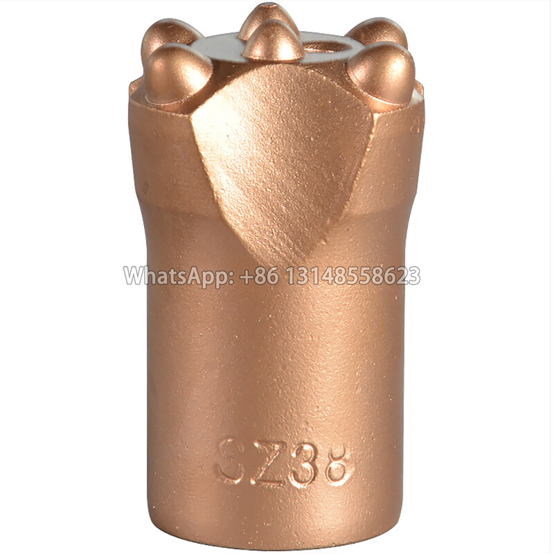 1P Sustiprintas šalto spaudimo kalnų rutulinis danties grąžtas kasybos karjero slyvų žiedų grąžtas kietos uolienos grąžtas atsparus dilimui