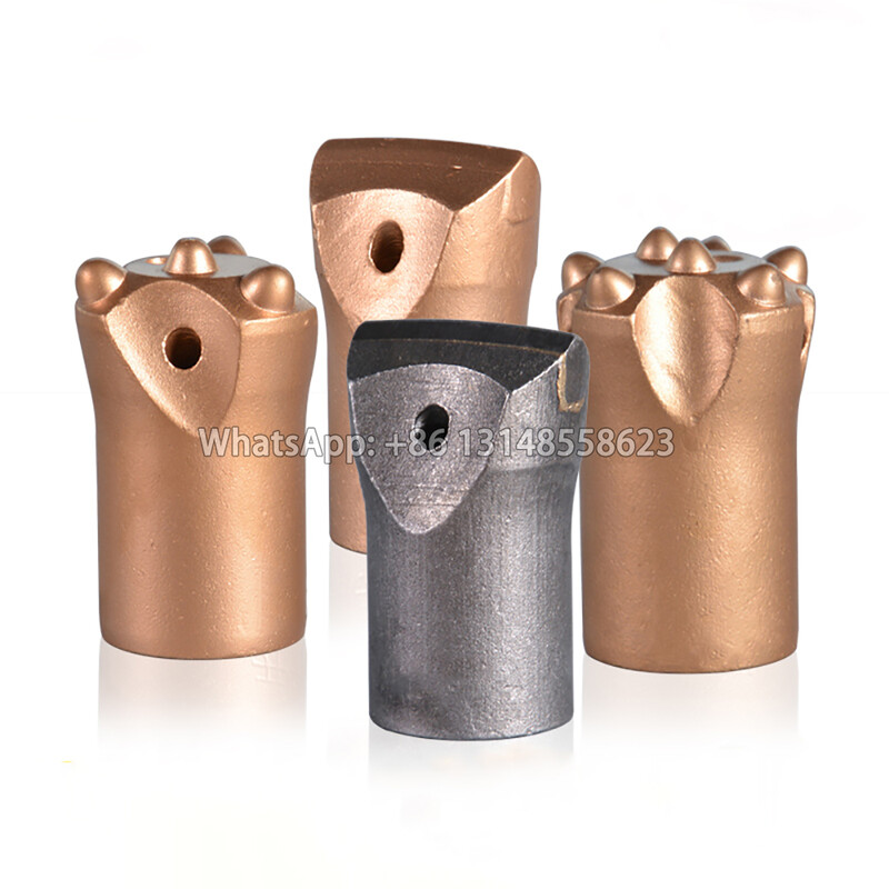 1P Sustiprintas šalto spaudimo kalnų rutulinis danties grąžtas kasybos karjero slyvų žiedų grąžtas kietos uolienos grąžtas atsparus dilimui