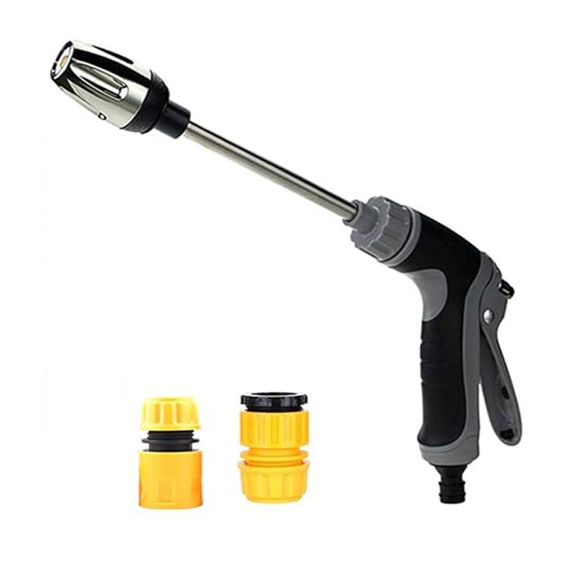 Galingas aukšto slėgio ploviklis kiekvienai sodo žarnai, turbowasher Power Blaster Plus slėginis ploviklis Long Strypo automobilių plovimo pistoletas ﻿
