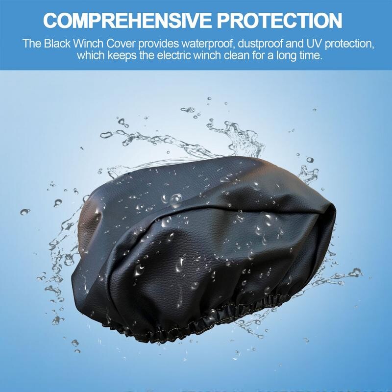 Защитно покритие за тежкотоварна автомобилна лебедка Удебелено водоустойчиво покритие за автомобилна лебедка Водоустойчиво защитно покритие, устойчиво на прах и слънце
