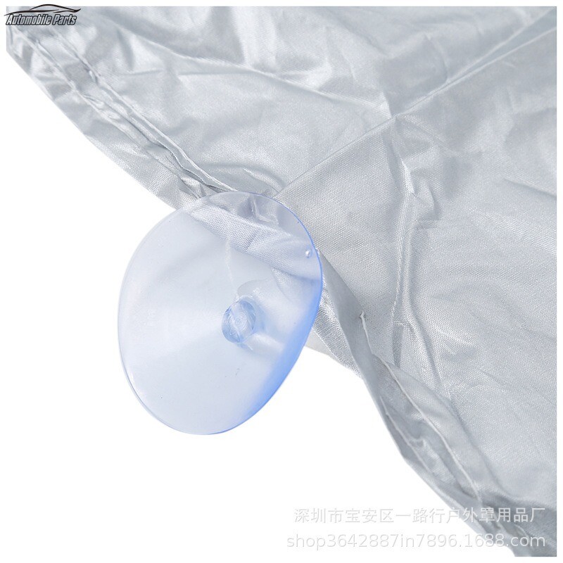 Универсален калъф за половин коли Слънце UV UV Сняг Прах Устойчиви на дъжд Издръжливи калъфи Калъф за кола Водоустойчив калъф за сенник за кола за грижа за автомобила