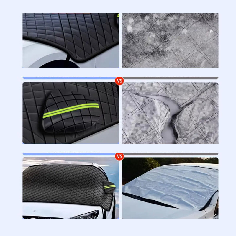 Предпазно покритие за предното стъкло на автомобила Външна защита за предотвратяване на сняг, лед, слънцезащитен сенник, прах, замръзване, замръзване, снежен щит за кола