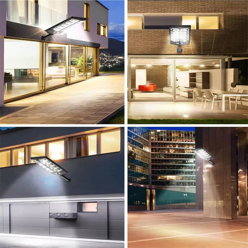 Solarno svjetlo velike snage Led svjetla za vanjska najsnažnija vanjska solarna svjetiljka 3 načina rada Daljinski upravljač Vodootporna vrtna ulična svjetiljka