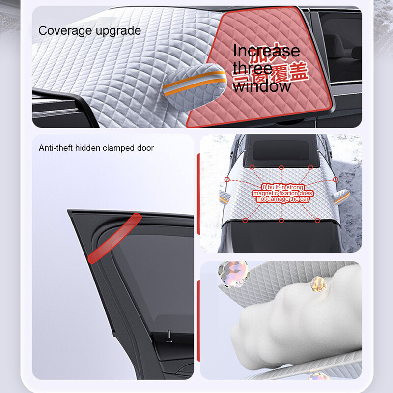 Nadogradite poklopac za prednje vjetrobransko staklo automobila, suncobran za automobile, snježni pokrivač, vjetrobransko staklo automobila, led, mraz, zaštitnik za sjenilo od sunca, vodootporan