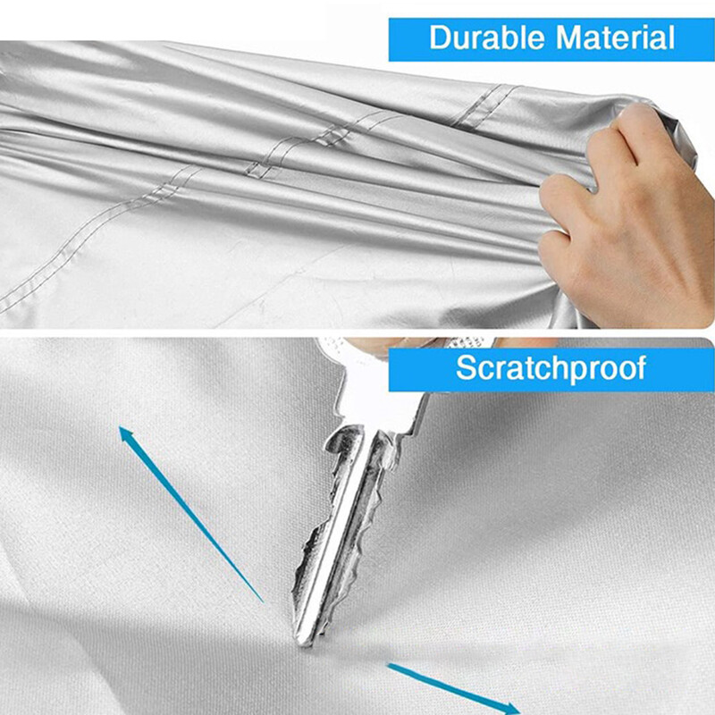 Prekrivač za kamion, Prekrivač za sva godišnja doba za kamionet, Zaštita od prašine, krhotina, UV zaštita otporna na vjetar 170T Zamjena