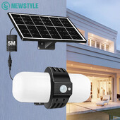 Solar Lights Outdoor Garde 1000LM Solar Security Street Barn Lights Mozgásérzékelő Vízálló LED 3 mód Flood Lights Garage Pat