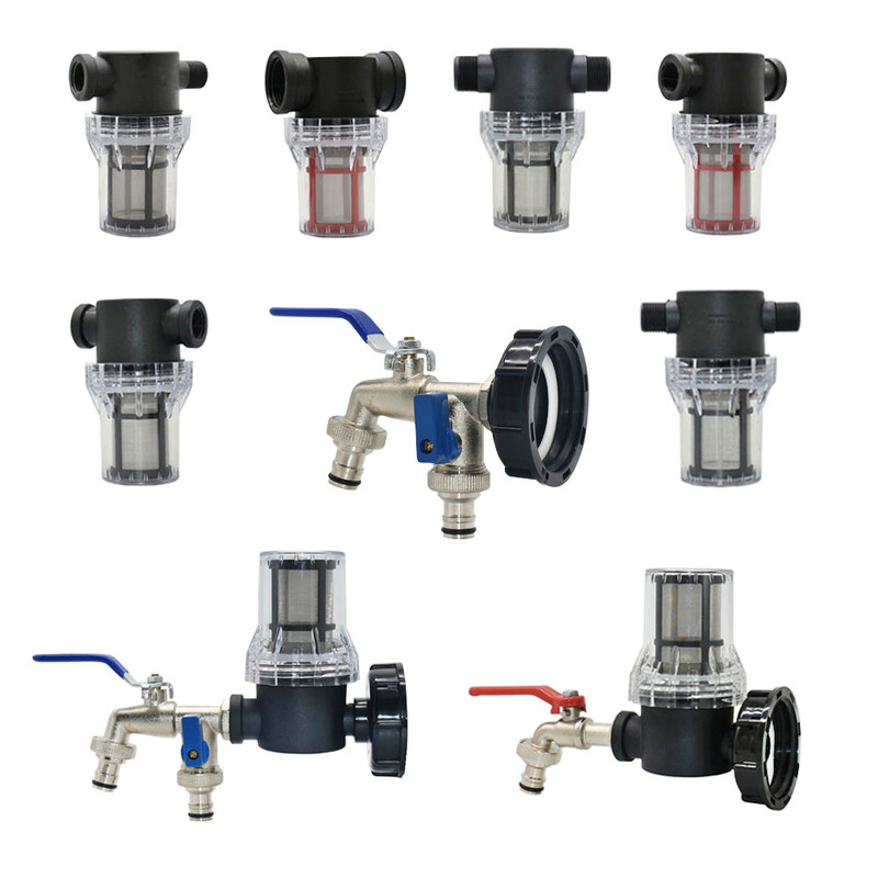 Adapter za IBC spremnik S60 x 1/2" 3/4' 1" 1.5 2" 63/75/80/100 mm Navojni konektor Ton Barrel Connect 1000 litara IBC spremnika