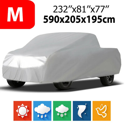 NOVSIGHT Truck Cover Κάλυμμα αυτοκινήτου για όλη τη σεζόν για Pickup Truck Against Dust Debris Αντιανεμικό UV Car Protect Fit For Toyota Tacoma