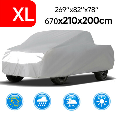 NOVSIGHT Truck Cover Κάλυμμα αυτοκινήτου για όλη τη σεζόν για Pickup Truck Against Dust Debris Αντιανεμικό UV Car Protect Fit For Toyota Tacoma