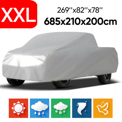 NOVSIGHT Truck Cover Κάλυμμα αυτοκινήτου για όλη τη σεζόν για Pickup Truck Against Dust Debris Αντιανεμικό UV Car Protect Fit For Toyota Tacoma