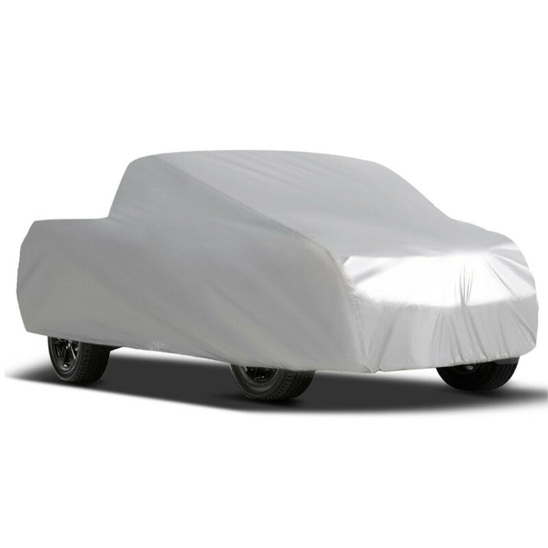 NOVSIGHT Prekrivač za kamione za sva godišnja doba Prekrivač za kamione protiv prašine i krhotina, otporan na vjetar, UV zaštita za automobil, odgovara Toyoti Tacoma