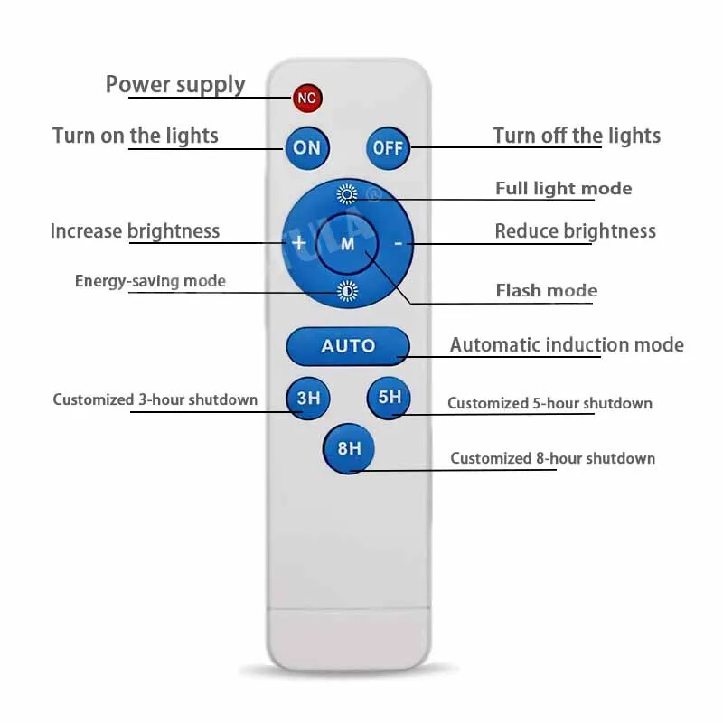 Vruće prodavano LED solarno svjetlo Stropna kućanska unutarnja zidna svjetiljka Balkon Spavaća soba Ruralna vrtna vrata Vanjska vodootporna vrtna svjetiljka