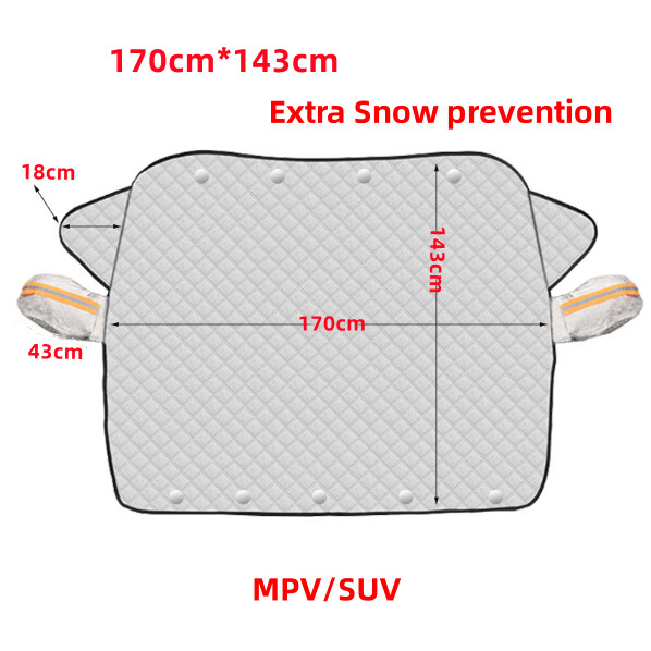 Magnetski vjetrobransko staklo automobila Zaštita od snijega i mraza Zima Led Snijeg Zaštita od mraza Zaštita od sunca Auto prednje vjetrobransko staklo protiv snijega