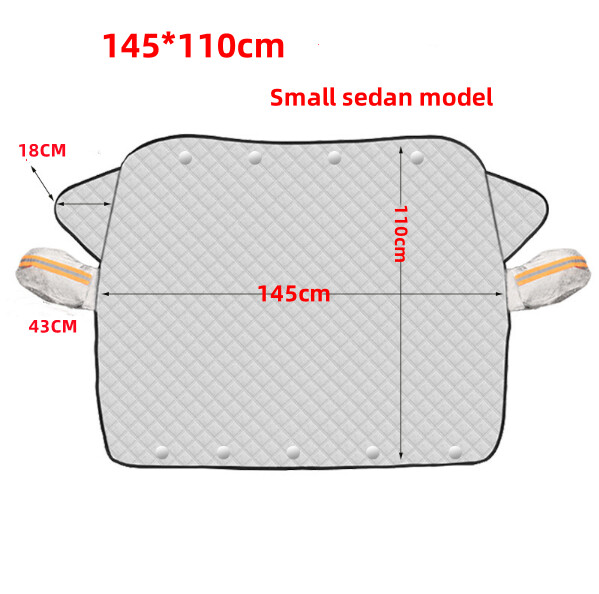 Magnetski vjetrobransko staklo automobila Zaštita od snijega i mraza Zima Led Snijeg Zaštita od mraza Zaštita od sunca Auto prednje vjetrobransko staklo protiv snijega