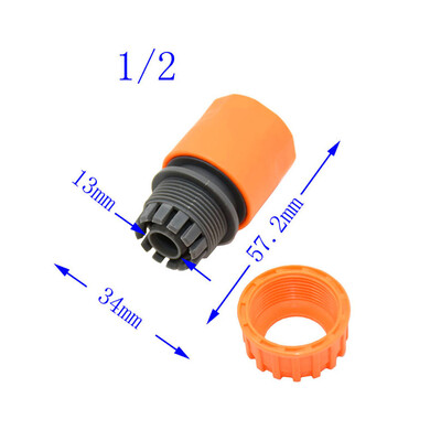Σύνδεση 3/4"1/2" 1" ιντσών Garden Water Connector Γρήγορη σύνδεση άρδευσης για διάμετρο 20mm Εύκαμπτος σωλήνας νερού Σύνδεση στον σύνδεσμο ψεκασμού
