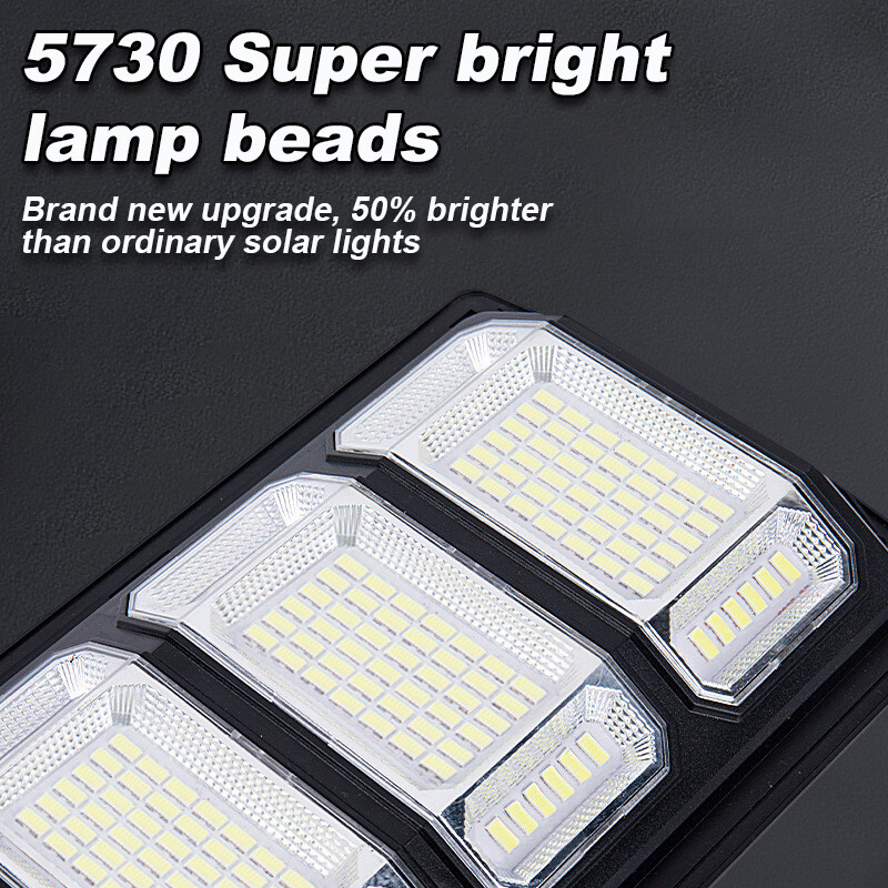 NOVA Snažna vanjska solarna svjetiljka sa senzorom pokreta Super svijetlo LED solarno svjetlo 3 načina rada Ulična sunčeva svjetlost Vrtna staza Dvorišna lampa