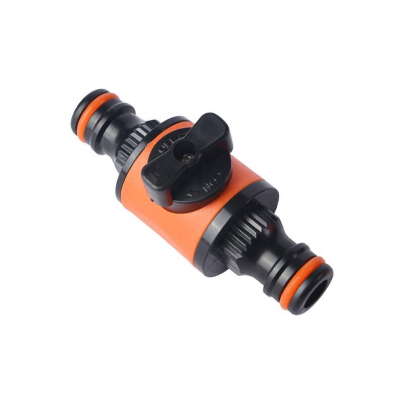 1PC/2PCS 16MM Jednako vrtno crijevo Zaporni ventil Priključak Plastična cijev Adapter slavine Brzi spoj za zalijevanje Navodnjavanje Autopraonica