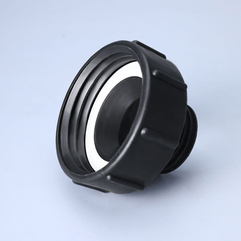 Crni IBC adapter S100x8 za smanjenje S60x6 IBC priključka za spremnik, zamjenski adapter, vrtni priključci za vodu, alati za postavljanje crijeva