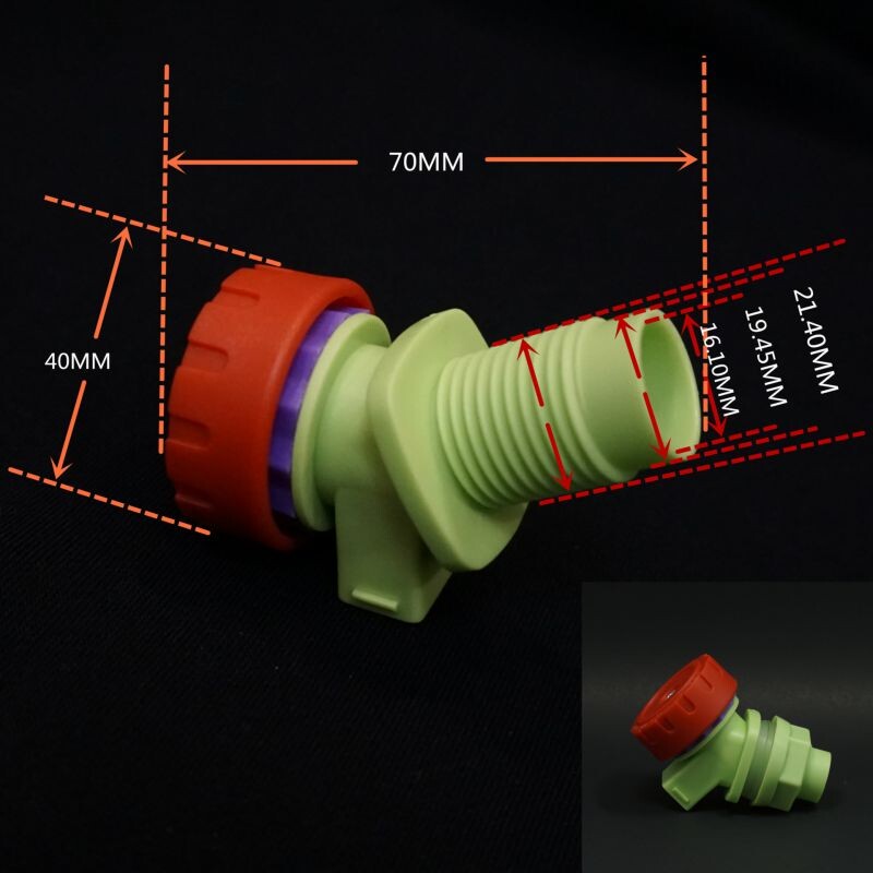 Gumb za vanjsku slavinu za vodu Plastična zamjena za vanjsku slavinu za vodu za spremnik vode Alati za boce za sok od vina
