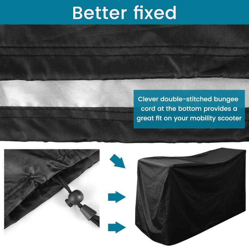 Mobility Navlaka za skuter Vodootporna navlaka za invalidska kolica Heavy Duty 190D navlaka za pohranu motocikla Navlaka za skuter Navlaka za električnu stolicu
