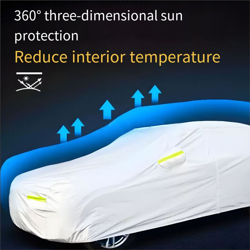 Za Mercedes Benz-EQA (250) Presvlaka za automobil s UV zaštitom i zimskom izolacijom, otporna na kišu, otporna na snijeg.