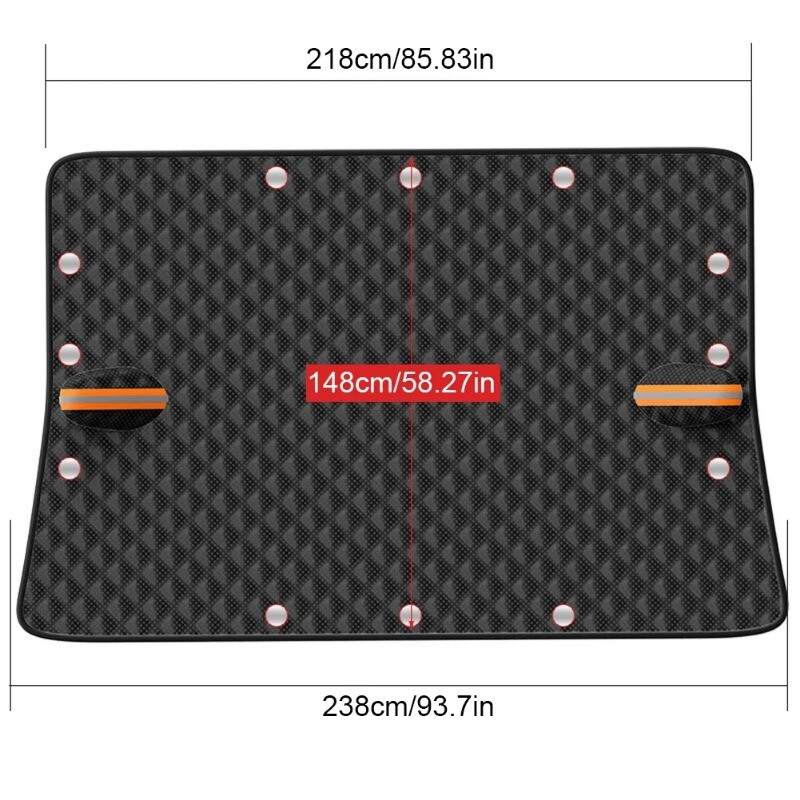 Zimski snježni pokrivač za prozore automobila Veliki magnetni snježni pokrivač za vjetrobransko staklo automobila Antifriz Pokrivači za snijeg od vjetrobrana Stakleni vizir za sunce