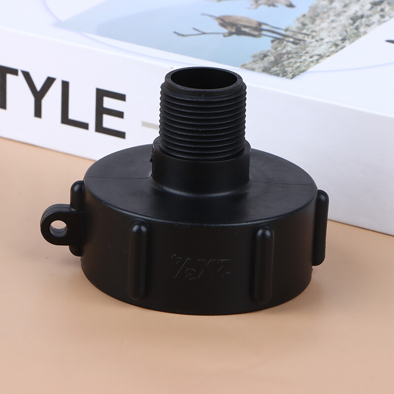 1kom IBC Adapter za smanjenje spremnika za vodu Izdržljivi S60 fini navoj na 2``NPS 3/4`` Adapter za konektor vrtnog crijeva sa finim navojem