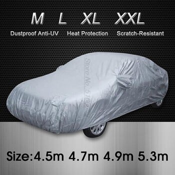 για Sedan Κάλυμμα αυτοκινήτου UV-anti Dust for Mobile Garage Smart Protector παρμπρίζ Moto Tent Tesla Model X Carbon Peva Κάλυμμα αυτοκινήτου