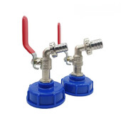 IBC Ton Drum Water Nozzle Garden Water Connector Faucet Connection Garden Hose Connector Adapter Home Faucet