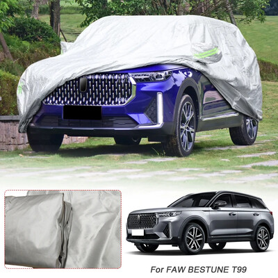 210T Πολυεστέρας αδιάβροχο για FAW BESTUNE B70 B70S NAT T55 T77 T90 T99 Κάλυμμα αυτοκινήτου Αντιηλιακός αντιηλιακός σκόνης Εξωτερικό αξεσουάρ αυτοκινήτου