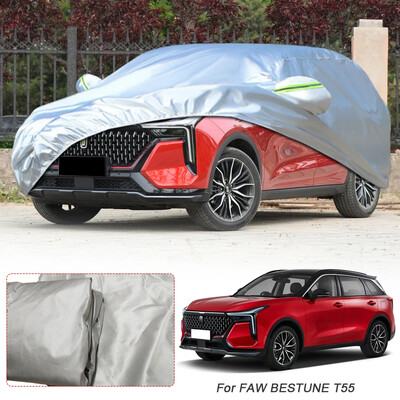 210T Πολυεστέρας αδιάβροχο για FAW BESTUNE B70 B70S NAT T55 T77 T90 T99 Κάλυμμα αυτοκινήτου Αντιηλιακός αντιηλιακός σκόνης Εξωτερικό αξεσουάρ αυτοκινήτου
