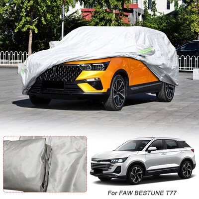 210T Πολυεστέρας αδιάβροχο για FAW BESTUNE B70 B70S NAT T55 T77 T90 T99 Κάλυμμα αυτοκινήτου Αντιηλιακός αντιηλιακός σκόνης Εξωτερικό αξεσουάρ αυτοκινήτου