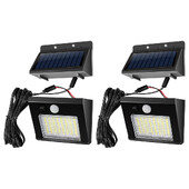 32LED/48LED Ηλιακός Λαμπτήρας 1200mAh Υπαίθριος Κήπος Spotlight IP65 Αδιάβροχο ηλιακό φωτιστικό τοίχου μεγάλης αντοχής για αυλή βεράντας βεράντας