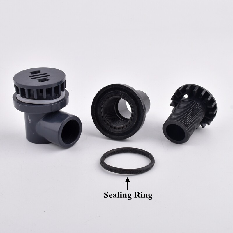 1 kom 20 mm PVC konektori za cijevi za akvarijske ribice Stakleni spremnik za vodu Odvodno crijevo Priključci za navodnjavanje koljenaste cijevi