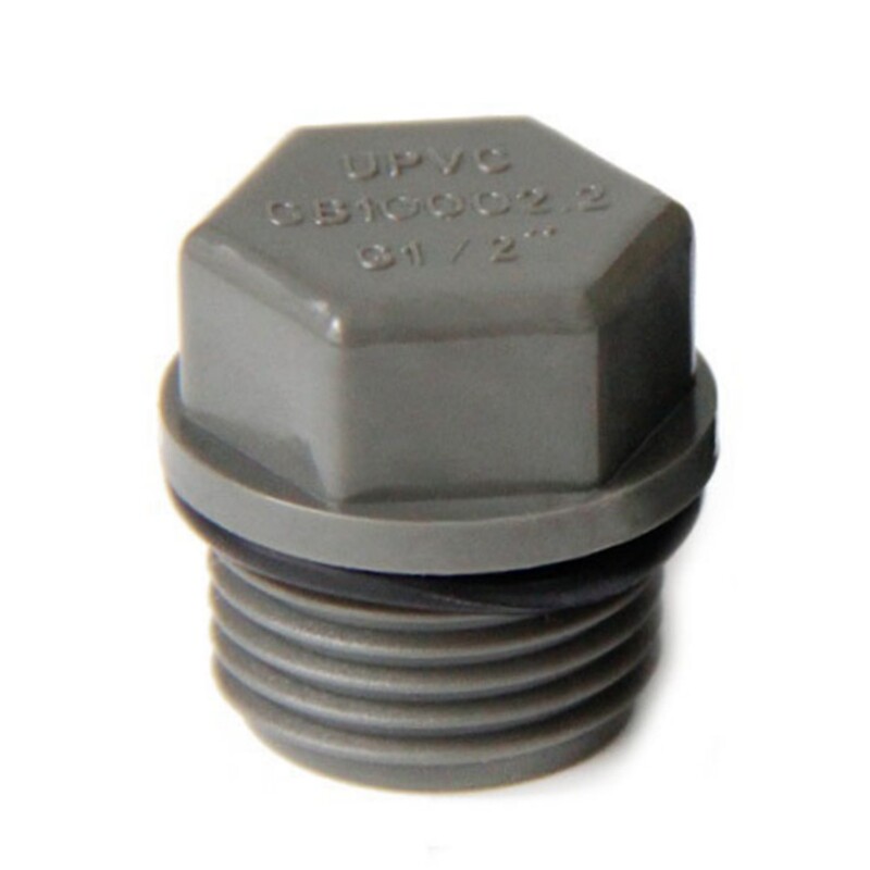 10 komada 1/2 3/4 1 inča Završna kapica s navojem 20/25/32 mm Čep za odvodnu cijev Priključak za završetak cijevi za vodu