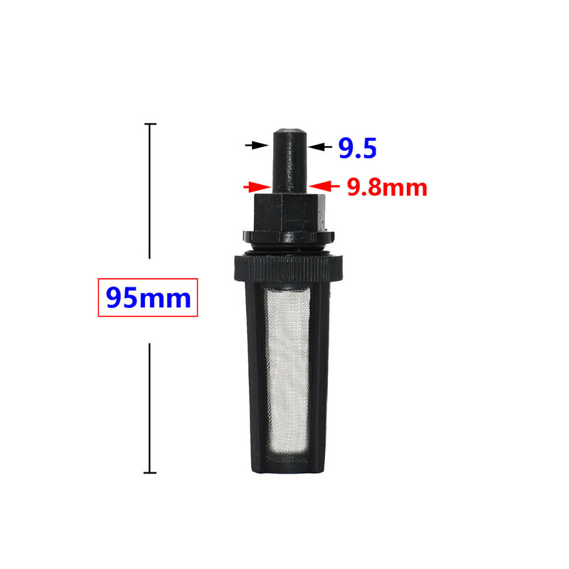 8/10/12/13mm voolik toru filter Venturi filtrid pihusti pumba filtreerimine tagasilöögiklapp Võrk kurn võrk autopesula aia kastmine