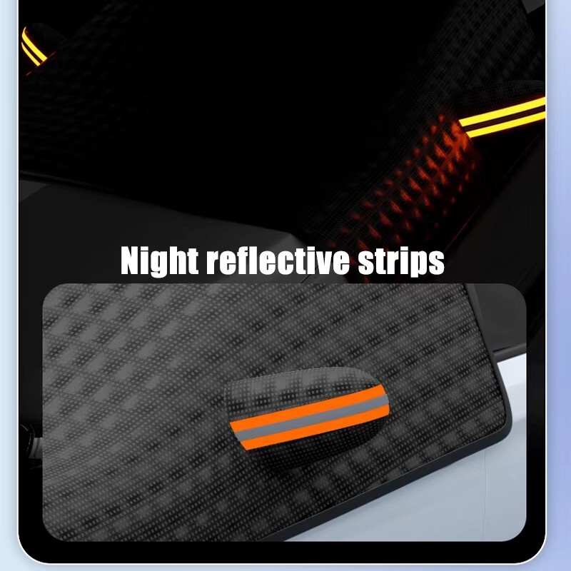 Prednje vjetrobransko staklo automobila Vodootporni zimski vanjski štitnik za snijeg Štitnik za snijeg protiv leda u ljetnom hladu