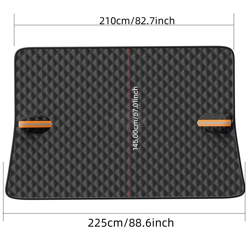 Prednje vjetrobransko staklo automobila Vodootporni zimski vanjski štitnik za snijeg Štitnik za snijeg protiv leda u ljetnom hladu