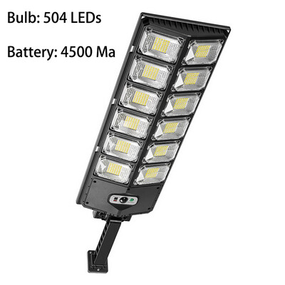 20000 Lumen napelemes lámpák kültéri IP65 vízálló LED utcai fali lámpa PIR mozgásérzékelővel napfény a Garden Yard Street számára
