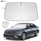 Autó szélvédő napellenző Volkswagen VW Passat 2012-2018 2019 2020 2021 2022 Tartozékok Fényvisszaverő napernyő védelmet nyújt