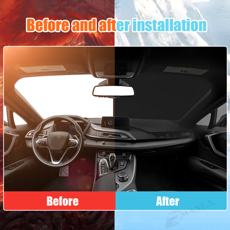 Automobilio priekinis skydas nuo saulės, skirtas Volkswagen VW Passat 2012-2018 2019 2020 2021 2022 Priedai Atšvaitas Skėtis nuo saulės siūlo apsaugą