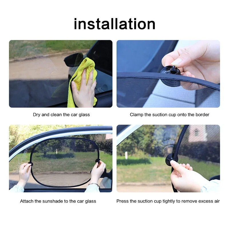 Prekrivači za suncobrane za automobile Prekrivač Univerzalni sklopivi vizir za vjetrobransko staklo Zavjesa za zaštitu od UV zraka Automatski prozori Dodaci za zaštitu od suncobrana
