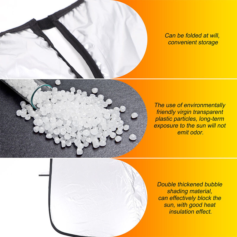 Čelični prsten s memorijom automobila, sjenilo za prednji prozor, navlaka za suncobran za automobil za Kia Carnival 2021-2024.