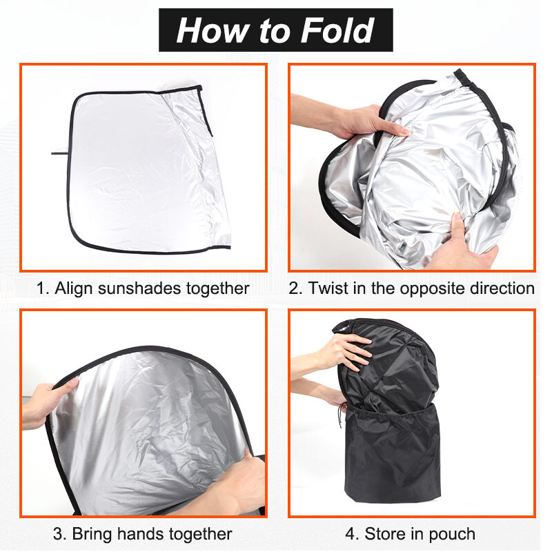 Čelični prsten s memorijom automobila, sjenilo za prednji prozor, navlaka za suncobran za automobil za Kia Carnival 2021-2024.