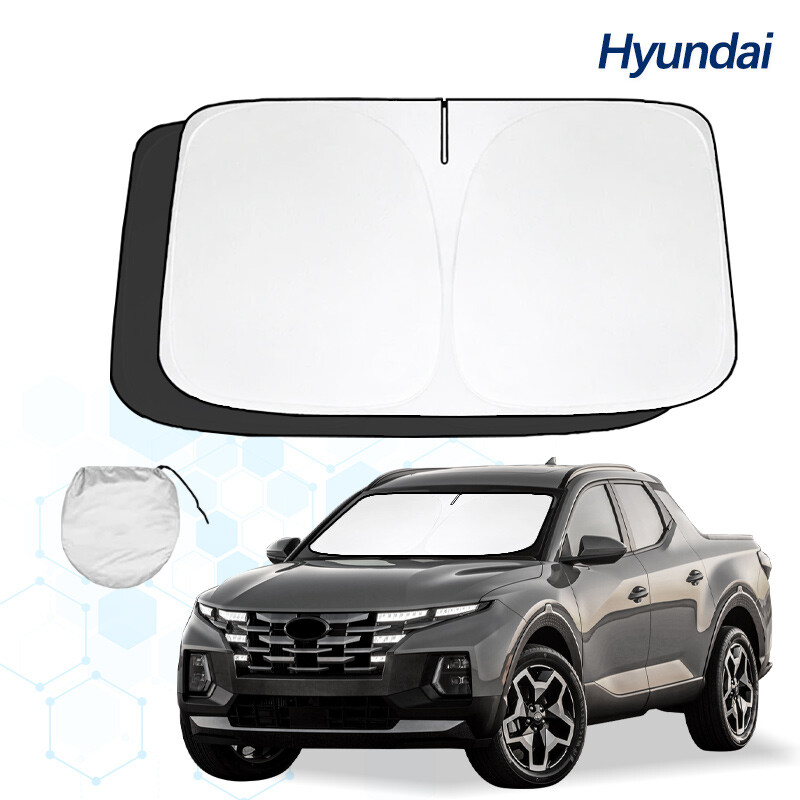Sjenilo za vjetrobransko staklo za Hyundai Santa Cruz Suncobran Štitnik za vizir za sunce Sklopivi blokovi UV zrake Čuvaju vaš automobil hladnijim
