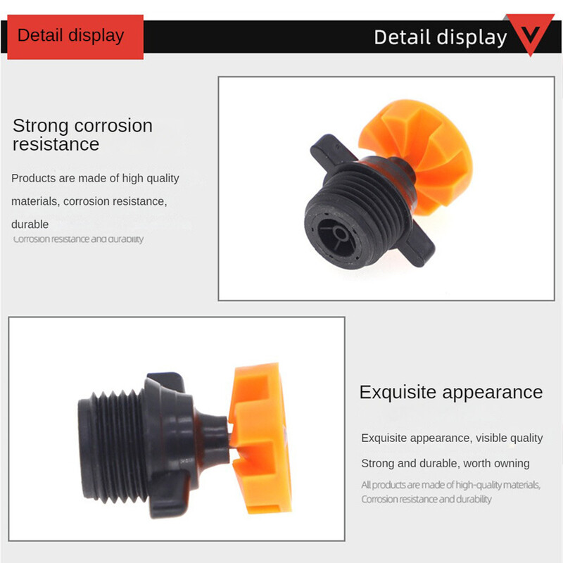 Muški navoj Automatska rotacija Mlaznica za zalijevanje od 360 stupnjeva Prskalica Vrt Park Travnjak Cvijeće Navodnjavanje povrća
